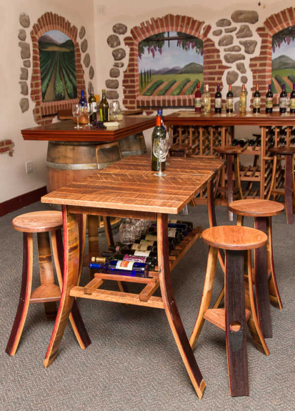 Napa East Wine Country Tasting Table