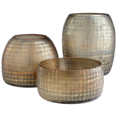 Gradient Grid Vase
 By Cyan Design