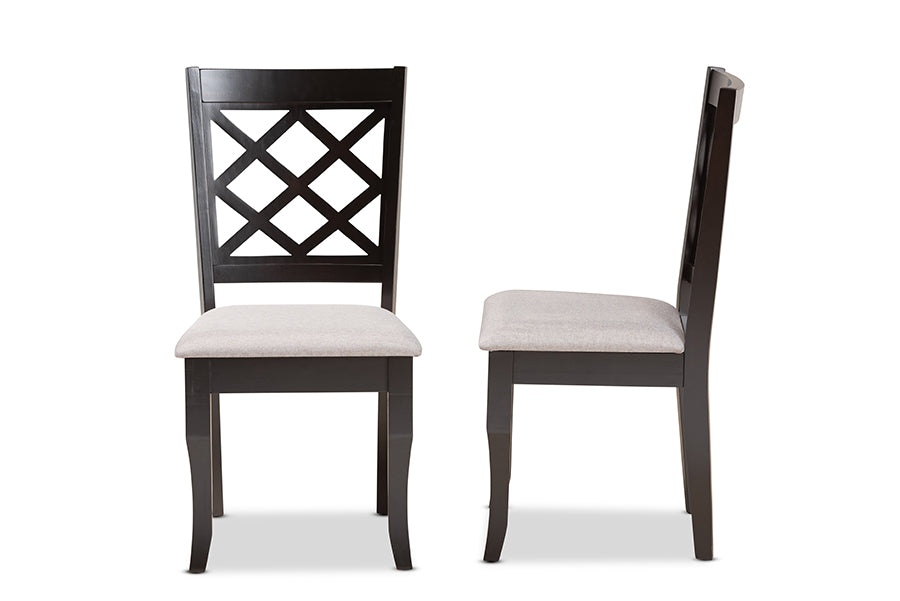 Baxton Studio Verner Modern and Contemporary 2-Piece Dining Chair Set | Dining Chairs | Modishstore - 3