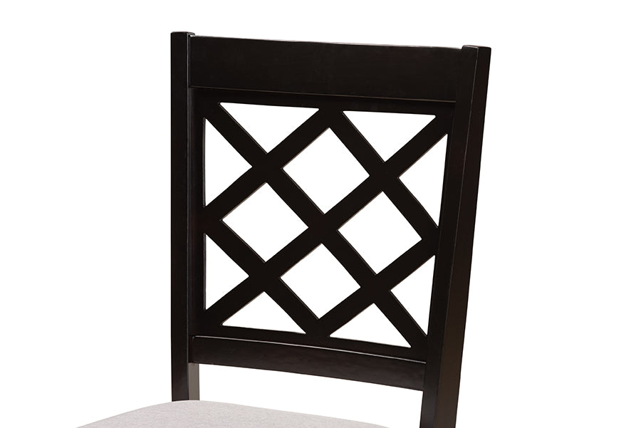 Baxton Studio Verner Modern and Contemporary 2-Piece Dining Chair Set | Dining Chairs | Modishstore - 2