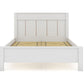 Manhattan Comfort Gramercy Queen-size Modern Bedframe with Headboard in White | Beds | Modishstore