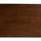 baxton studio britte mid century modern transitional walnut brown finished rectangular wood dining table | Modish Furniture Store-3
