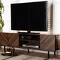 Baxton Studio Berit Mid-Century Modern Walnut Brown Finished Wood TV Stand | Modishstore | TV Stands