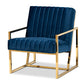 baxton studio janelle luxe and glam royal blue velvet fabric upholstered and gold finished living room accent chair | Modish Furniture Store-2