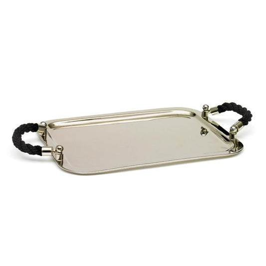 Black Rope Tray by GO Home