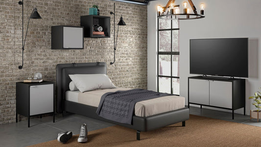 Manhattan Comfort Smart Low 27.55 "Wide TV Stand Cabinet in White | Cabinets | Modishstore
