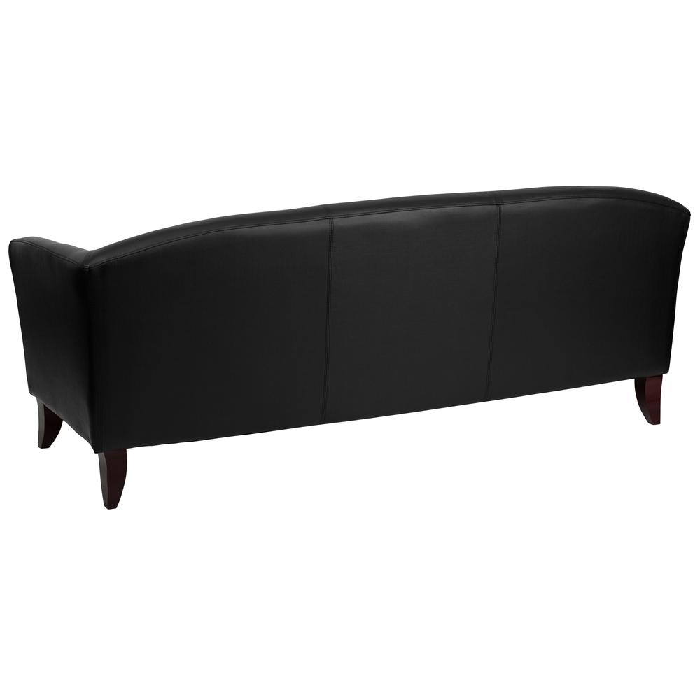 Hercules Imperial Series Black Leathersoft Sofa By Flash Furniture | Sofas | Modishstore - 2