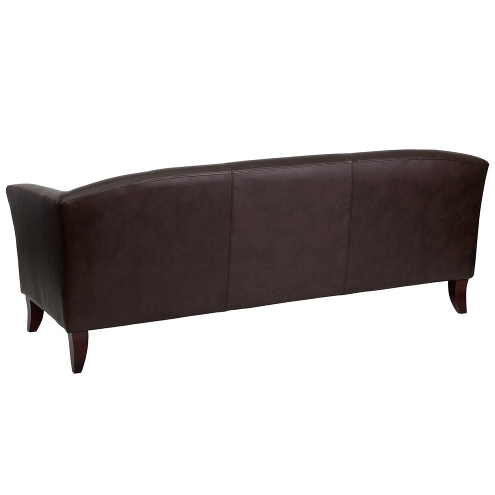 Hercules Imperial Series Brown Leathersoft Sofa By Flash Furniture | Sofas | Modishstore - 2