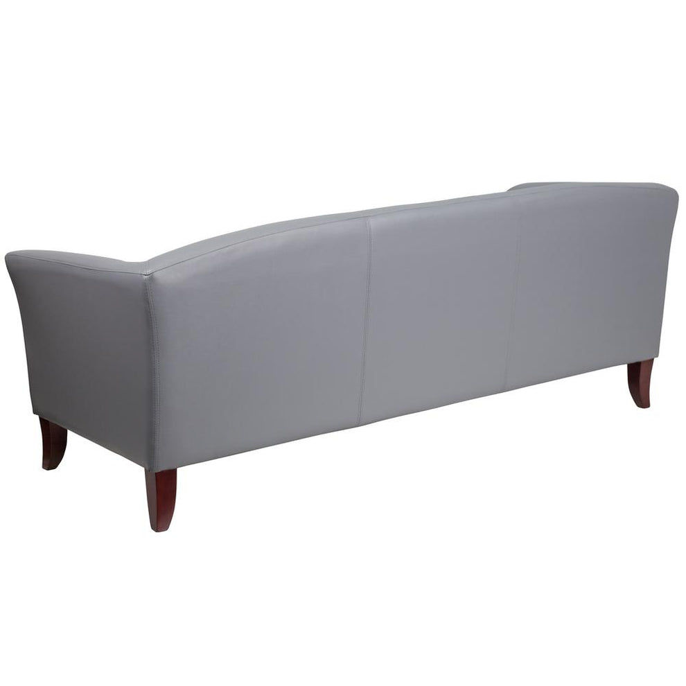 Hercules Imperial Series Gray Leathersoft Sofa By Flash Furniture | Sofas | Modishstore - 2