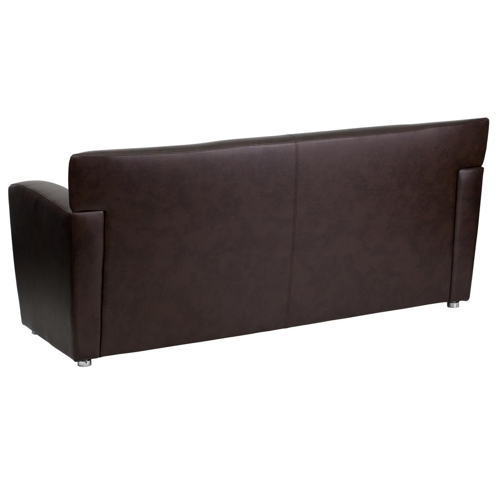 Hercules Majesty Series Brown Leathersoft Sofa By Flash Furniture | Sofas | Modishstore - 2