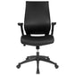High Back Black Leathersoft Executive Swivel Office Chair With Molded Foam Seat And Adjustable Arms By Flash Furniture | Office Chairs | Modishstore - 4