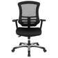 High Back Black Mesh Multifunction Executive Swivel Ergonomic Office Chair With Molded Foam Seat And Adjustable Arms By Flash Furniture | Office Chairs | Modishstore - 4