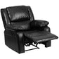 Harmony Series Black Leathersoft Recliner By Flash Furniture | Recliners | Modishstore - 1