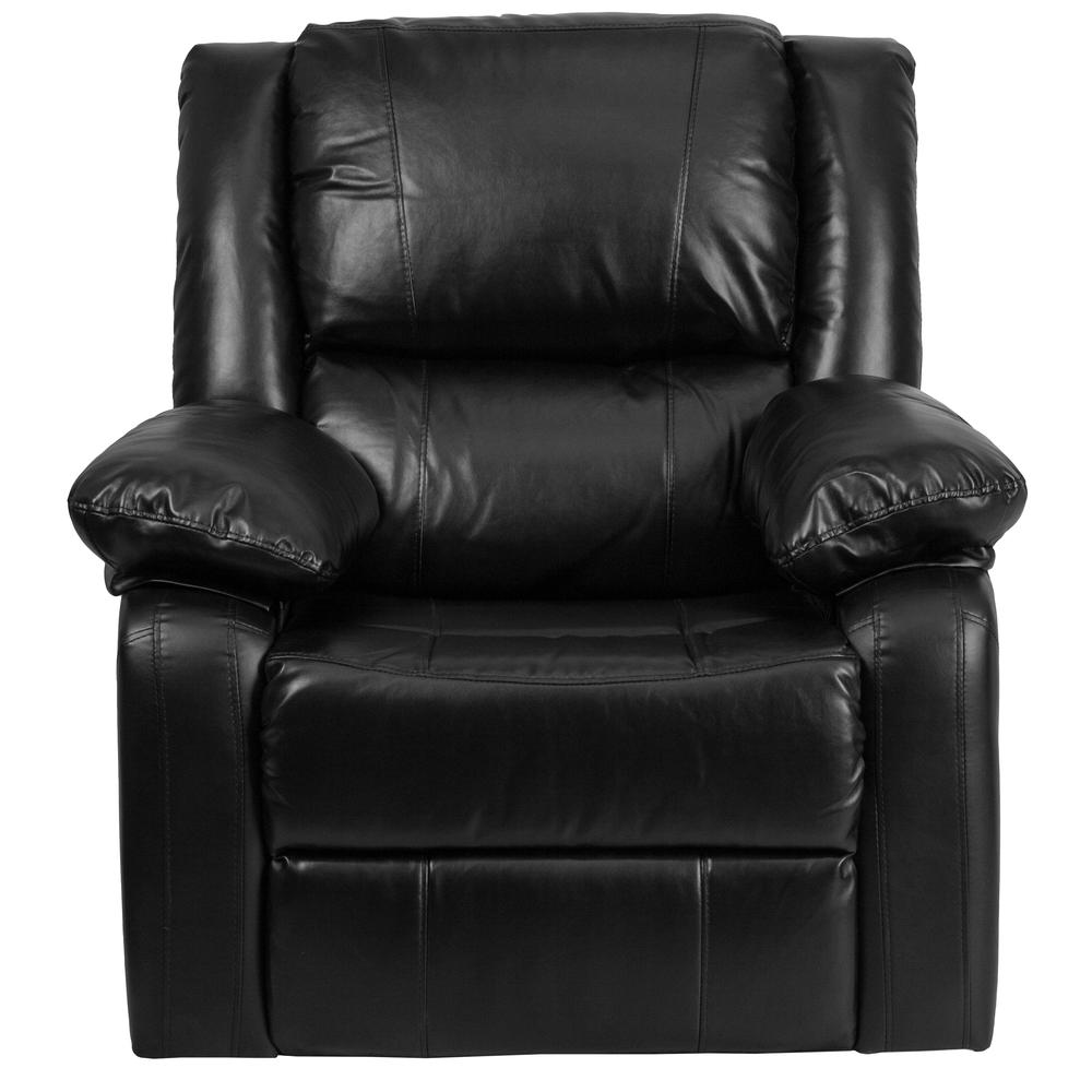 Harmony Series Black Leathersoft Recliner By Flash Furniture | Recliners | Modishstore - 4