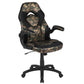 X10 Gaming Chair Racing Office Ergonomic Computer Pc Adjustable Swivel Chair With Flip-Up Arms, Camouflage/Black Leathersoft By Flash Furniture | Office Chairs | Modishstore - 1