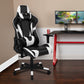 X20 Gaming Chair Racing Office Ergonomic Computer Pc Adjustable Swivel Chair With Fully Reclining Back In Black Leathersoft By Flash Furniture | Office Chairs | Modishstore - 2