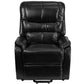 Hercules Series Black Leathersoft Remote Powered Lift Recliner By Flash Furniture | Recliners | Modishstore - 4