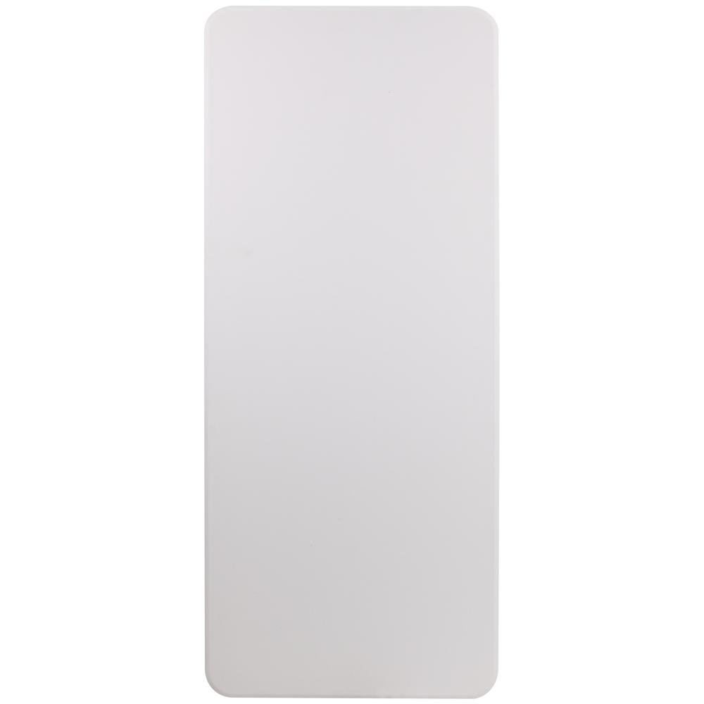 6-Foot Granite White Plastic Folding Table By Flash Furniture | Side Tables | Modishstore - 3