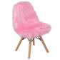 Kids Shaggy Dog Light Pink Accent Chair By Flash Furniture | Dining Chairs | Modishstore - 2