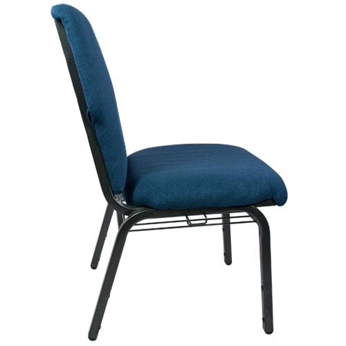 Advantage Navy Discount Church Chair - 21 In. Wide By Flash Furniture | Side Chairs | Modishstore - 3