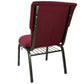 Advantage Maroon Discount Church Chair - 21 In. Wide By Flash Furniture | Side Chairs | Modishstore - 2