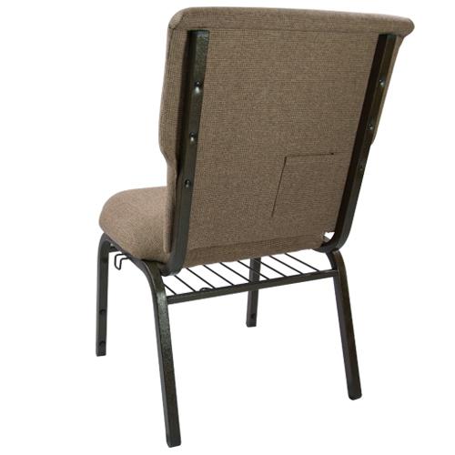 Advantage Mixed Tan Discount Church Chair - 21 In. Wide By Flash Furniture | Side Chairs | Modishstore - 2