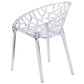 Specter Series Transparent Stacking Side Chair By Flash Furniture | Dining Chairs | Modishstore - 3