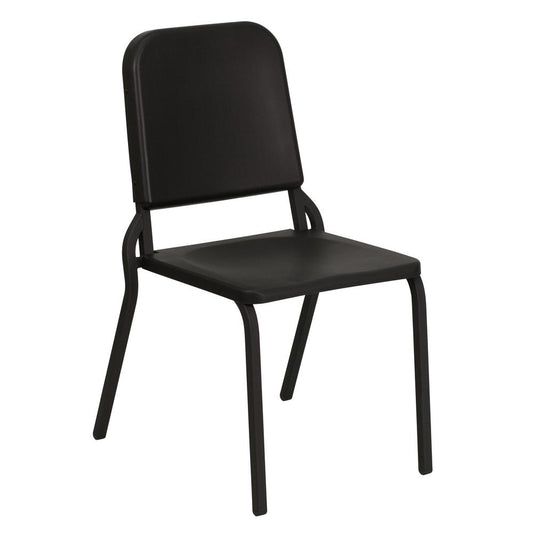 Hercules Series Black High Density Stackable Melody Band/Music Chair By Flash Furniture | Side Chairs | Modishstore