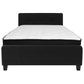 Tribeca Full Size Tufted Upholstered Platform Bed In Black Fabric With Memory Foam Mattress By Flash Furniture | Beds | Modishstore - 3