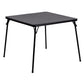 Black Folding Card Table By Flash Furniture | Side Tables | Modishstore - 1