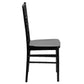 Hercules Premium Series Black Resin Stacking Chiavari Chair By Flash Furniture | Dining Chairs | Modishstore - 2