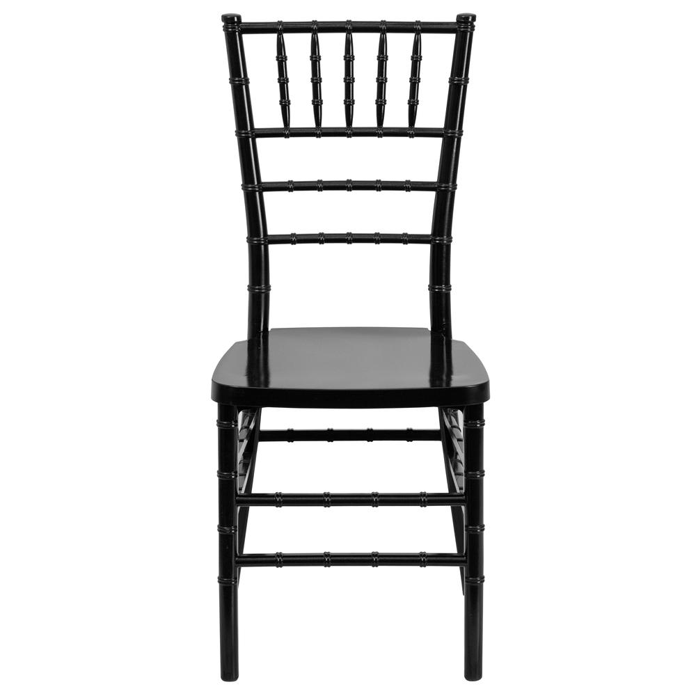 Hercules Premium Series Black Resin Stacking Chiavari Chair By Flash Furniture | Dining Chairs | Modishstore - 4