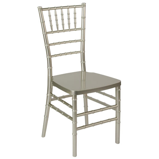 Hercules Premium Series Champagne Resin Stacking Chiavari Chair By Flash Furniture | Side Chairs | Modishstore - 1