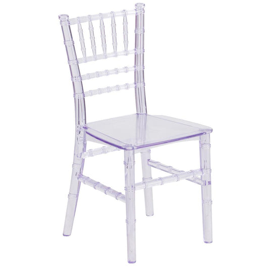 Kids Crystal Transparent Chiavari Chair By Flash Furniture | Dining Chairs | Modishstore - 1