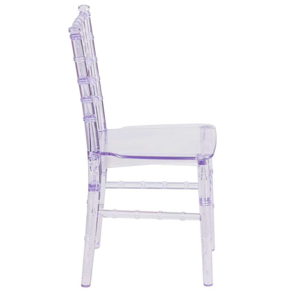 Kids Crystal Transparent Chiavari Chair By Flash Furniture | Dining Chairs | Modishstore - 2