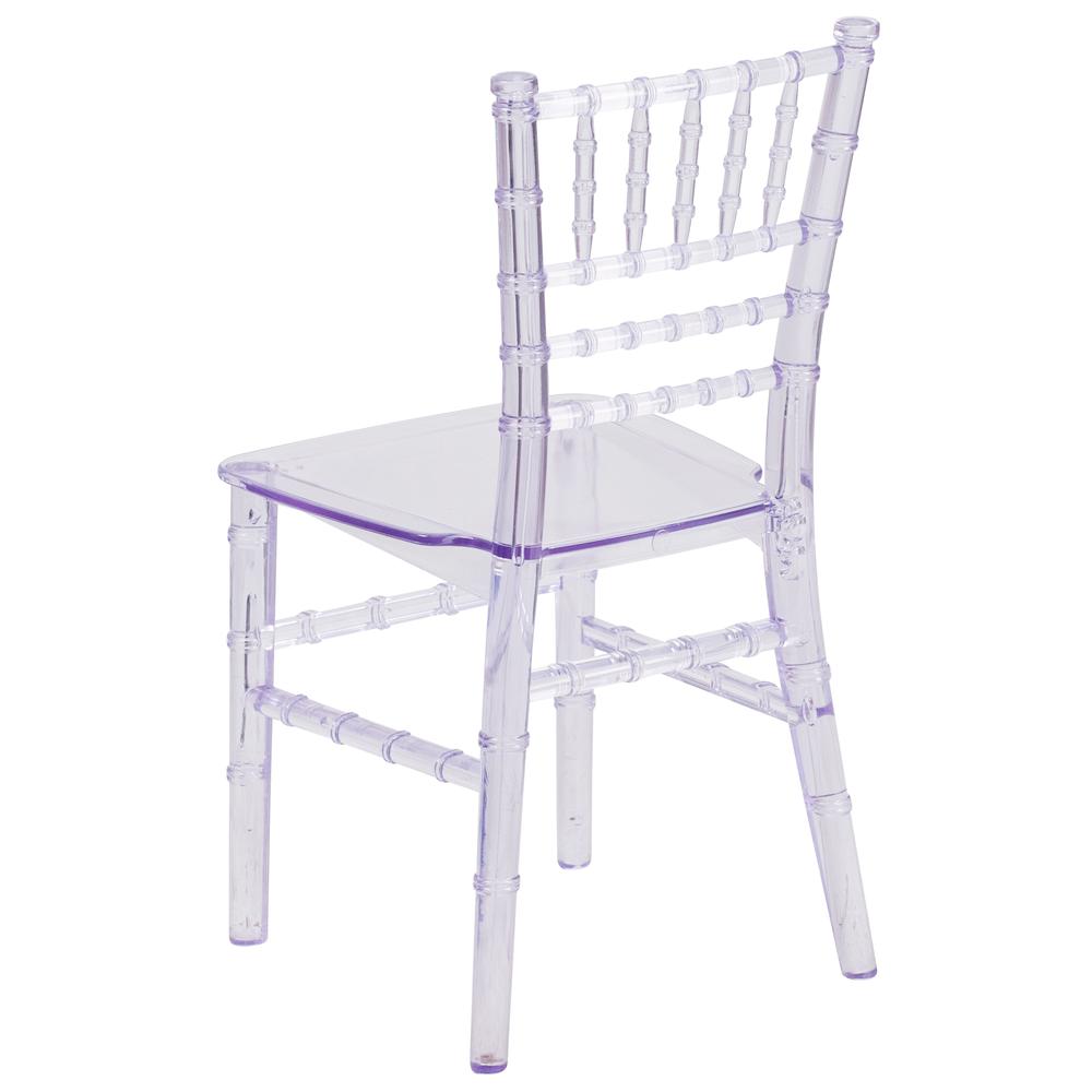 Kids Crystal Transparent Chiavari Chair By Flash Furniture | Dining Chairs | Modishstore - 3