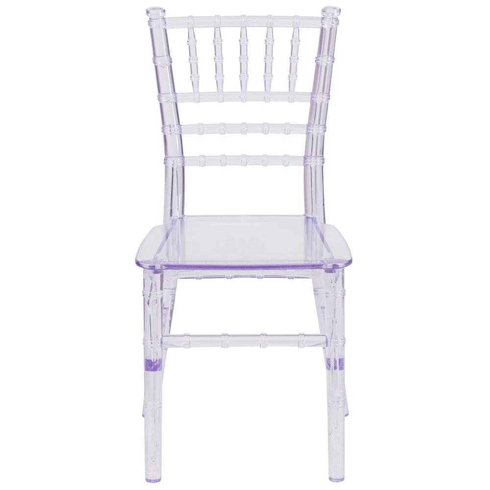 Kids Crystal Transparent Chiavari Chair By Flash Furniture | Dining Chairs | Modishstore - 4