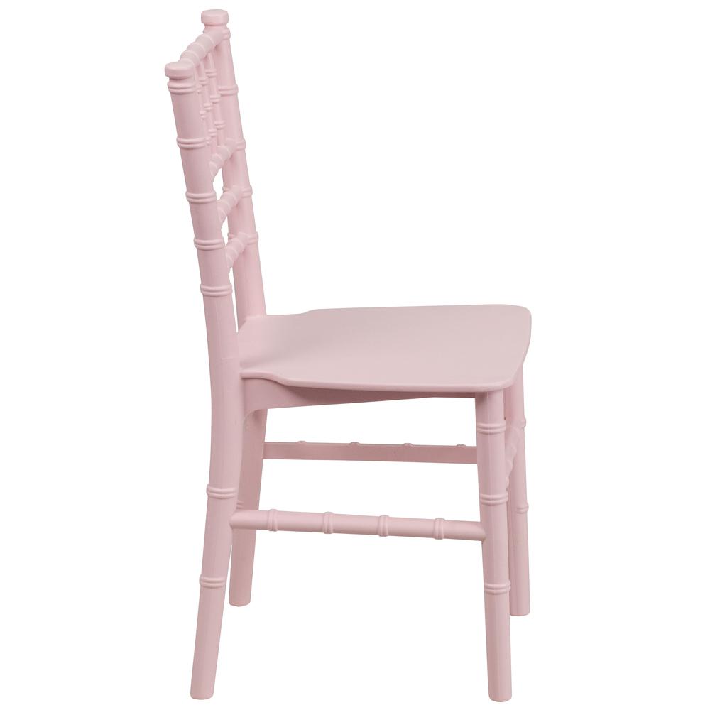 Kids Pink Resin Chiavari Chair By Flash Furniture | Dining Chairs | Modishstore - 2