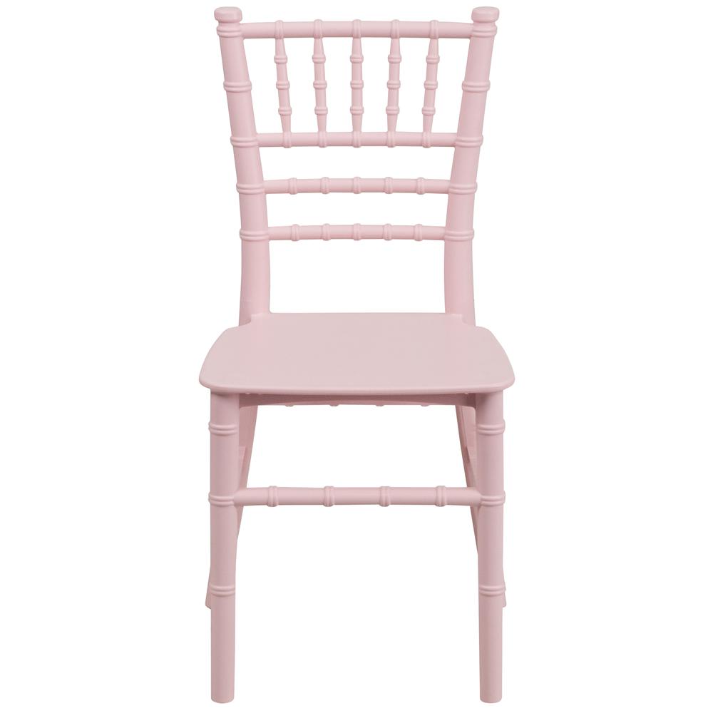 Kids Pink Resin Chiavari Chair By Flash Furniture | Dining Chairs | Modishstore - 4