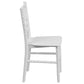 Kids White Resin Chiavari Chair By Flash Furniture | Dining Chairs | Modishstore - 2