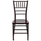 Hercules Premium Series Mahogany Resin Stacking Chiavari Chair By Flash Furniture | Dining Chairs | Modishstore - 4