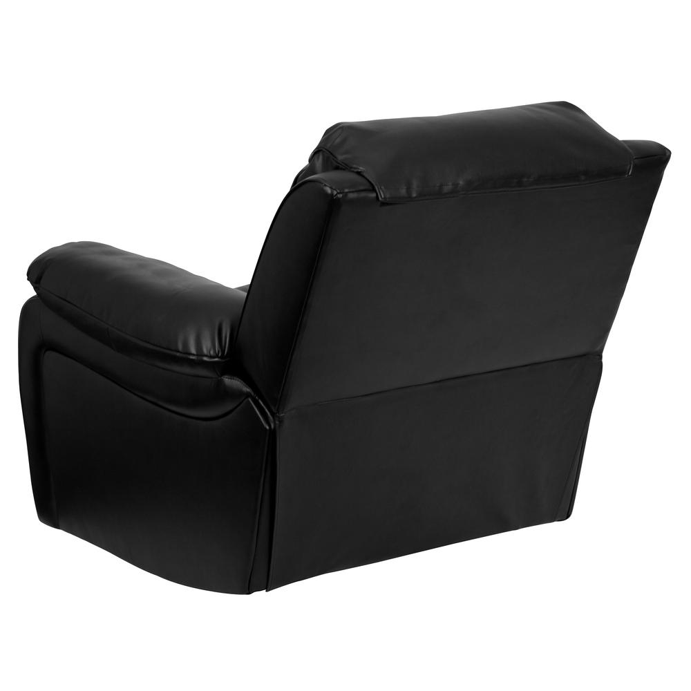 Black Leathersoft Rocker Recliner By Flash Furniture | Recliners | Modishstore - 3