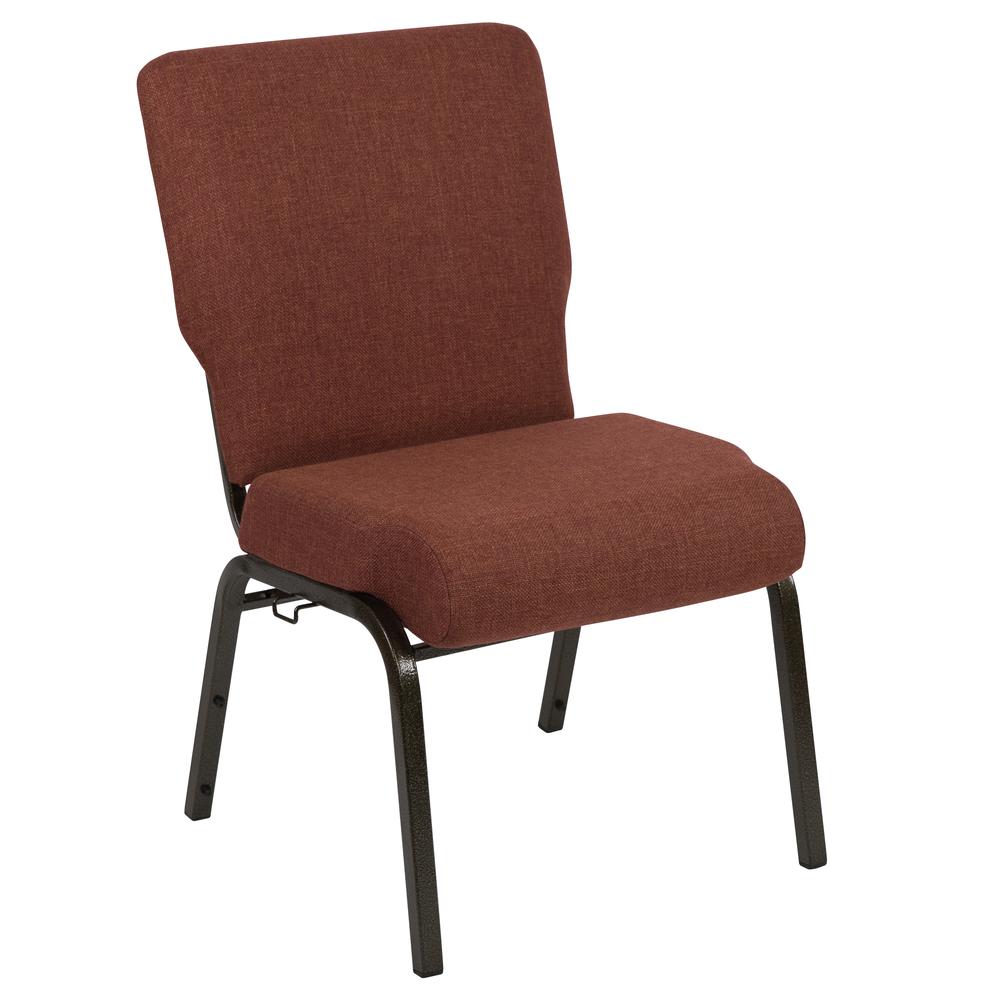 Advantage 20.5 In. Cinnamon Molded Foam Church Chair By Flash Furniture | Side Chairs | Modishstore - 2