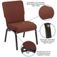 Advantage 20.5 In. Cinnamon Molded Foam Church Chair By Flash Furniture | Side Chairs | Modishstore - 3
