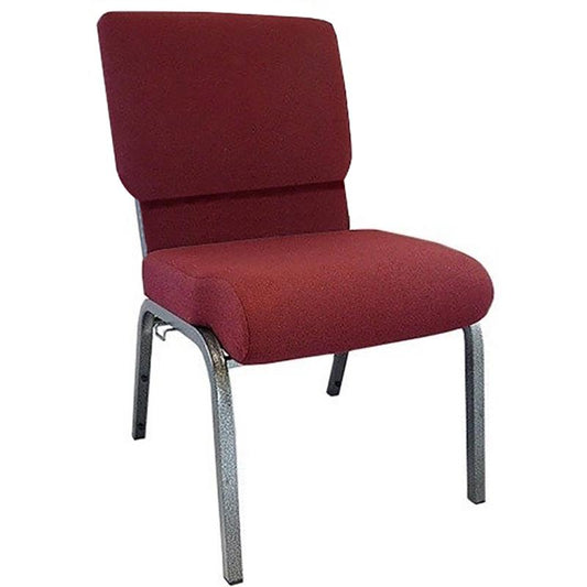 Advantage Maroon Church Chair 20.5 In. Wide By Flash Furniture | Side Chairs | Modishstore