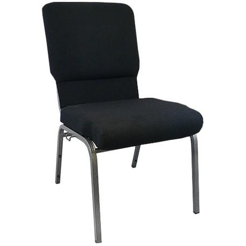 Advantage Black Church Chairs 18.5 In. Wide By Flash Furniture | Side Chairs | Modishstore
