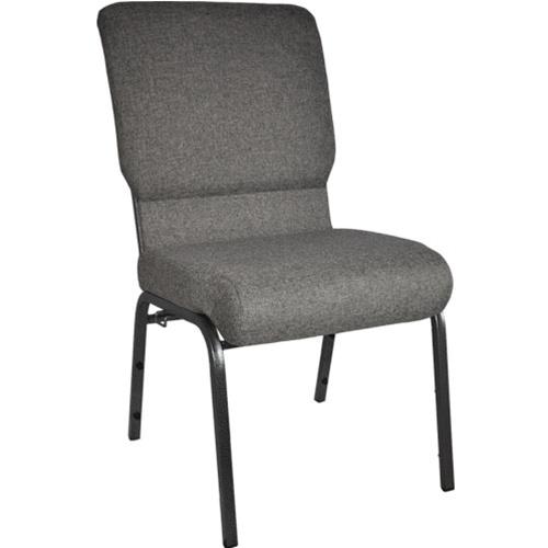 Advantage Charcoal Gray Church Chair 18.5 In. Wide By Flash Furniture | Side Chairs | Modishstore