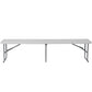 10.25''W X 71''L Bi-Fold Granite White Plastic Bench With Carrying Handle By Flash Furniture | Benches | Modishstore - 3