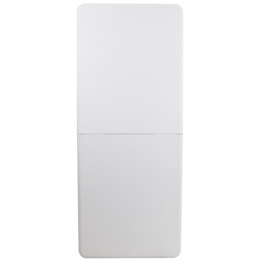 6-Foot Bi-Fold Granite White Plastic Folding Table By Flash Furniture | Outdoor Tables | Modishstore - 3