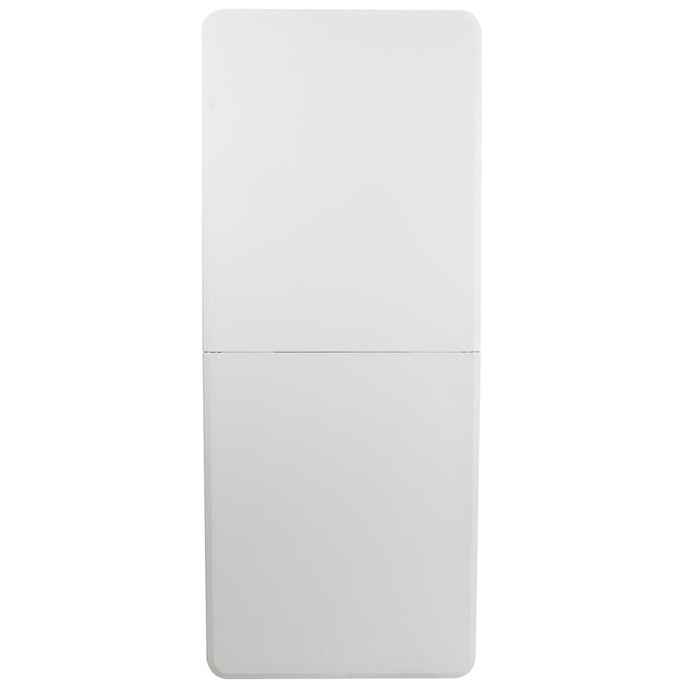 6-Foot Bi-Fold Granite White Plastic Folding Table By Flash Furniture | Outdoor Tables | Modishstore - 3